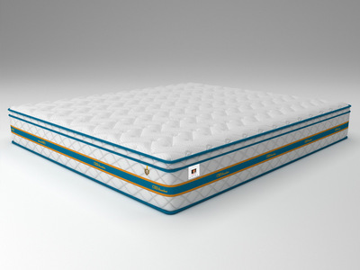  国际知名品牌 深睡品质首选 高档抗菌针织面料 进口乳胶 高端记忆棉填充 独立袋袋装弹簧床垫（1.8*2米）