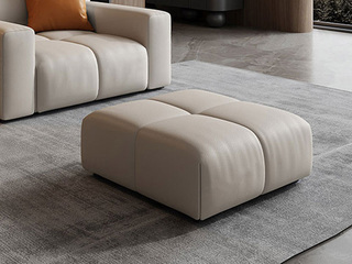  极简风格 设计师推荐款钢琴沙发  科技布+45D高密度Q弹海绵+进口俄罗斯松木框架 脚踏