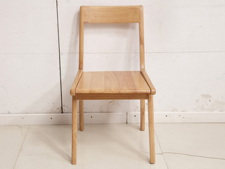  北欧风格 原木色  餐椅 实木椅