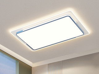 【包邮】 现代简约 铁+亚克力 客厅卧室系列 全屋套餐XY0188蓝-两室两厅-离线语音+遥控 蓝色 两室两厅(含光源 LED贴片)（内蒙古，新疆，西藏，青海，甘肃、宁夏等地区不包邮 运费请咨询客服）