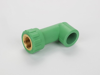 PP-R彩色水管 加长内螺纹弯头 规格25*1/2 数量144个/箱 绿色