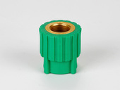 ANRRO 英伦爱喏PP-R彩色水管 内螺纹直接 规格20*1/2 数量240个/箱 绿色