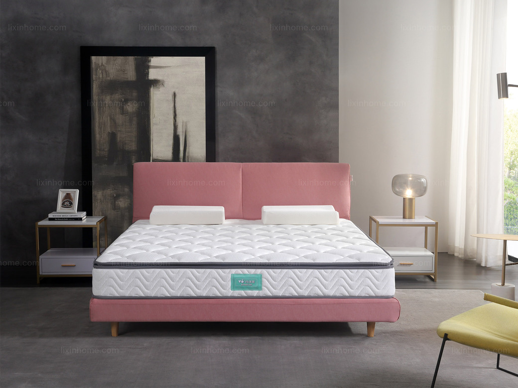 【床垫】v6家居 慕思集团旗下品牌 舒适乳胶 360度环抱式透气 软硬